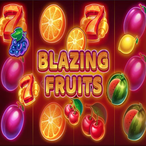 Blazing Fruits logo by Inbet Games at Lolospin Casino