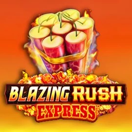 Blazing Rush Express slot logo by AreaVegas at Lolospin Casino
