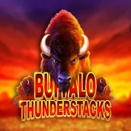 Buffalo Thunderstacks logo by Amatic Industries at Lolospin Casino