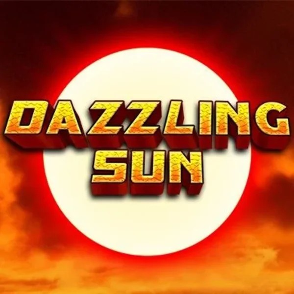 Dazzling Sun slot logo by Win Studios at Lolospin Casino