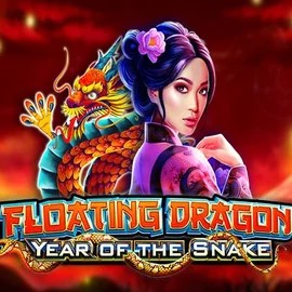 Floating Dragon Year of the Snake logo by Pragmatic Play Lolospin Casino