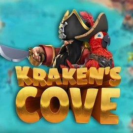 Krakens Cove slot logo by Relax Gaming at Lolospin Casino