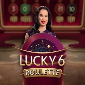 Official Live Casino logo: Lucky 6 Roulette by Pragmatic Play at Lolospin Casino