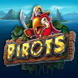 Official Slots logo: Pirots by ELK Studios at Lolospin Casino