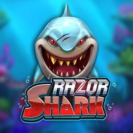 Razor Shark logo – Slots by Push Gaming at Lolospin Casino