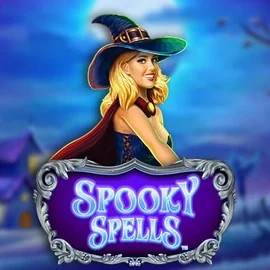 Spooky Spells logo by Novomatic Lolospin Casino