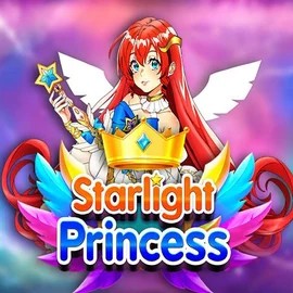Starlight Princess slot logo by Pragmatic Play at Lolospin Casino
