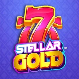 Stellar Gold logo by Snowborn Games at Lolospin Casino