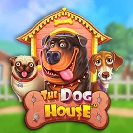 The Dog House slot logo by Pragmatic Play at Lolospin Casino