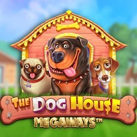 The Dog House Megaways online game logo by Pragmatic Play on lolospin.eu.com