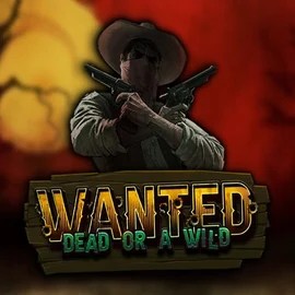 Wanted Dead or a Wild online game logo by Hacksaw Gaming on lolospin.eu.com